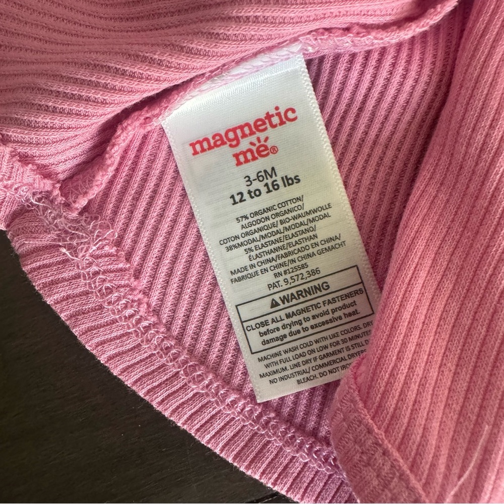 magnetic me | 3-6 month body suit dress - Picture 5 of 7